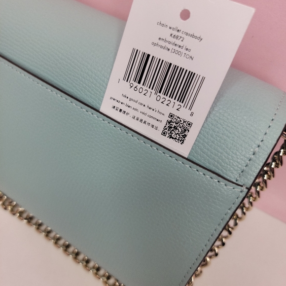 Kate spade Darcy Daisy Embroidered Chain Wallet Crossbody Clutch - Picture 4 of 16